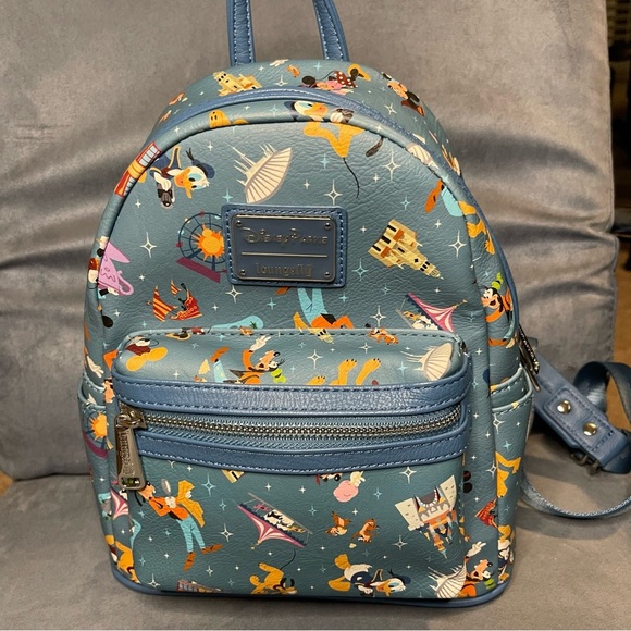 Loungefly Handbags - Loungefly Mickey & Friends Mini Backpack Brand New Without Tags